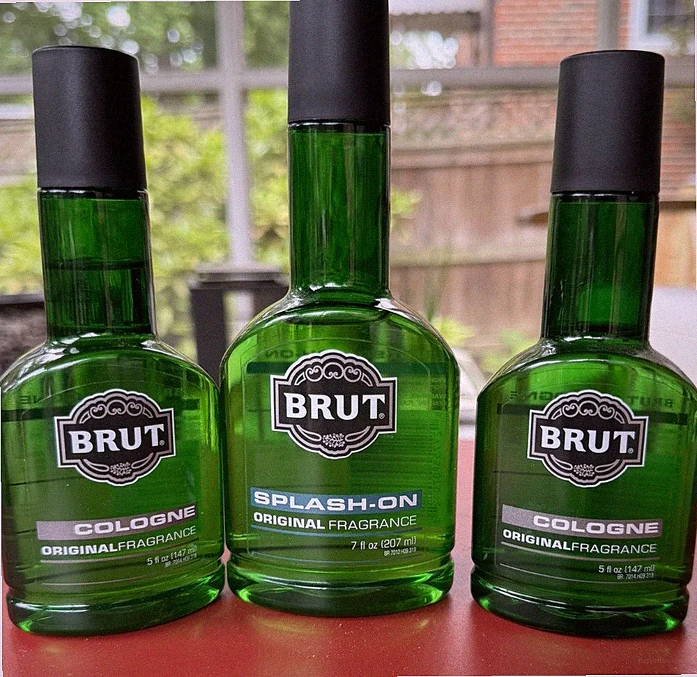 1 Brut Splash-On 2 Cologne Original Fragrance - Each 70-90% Full